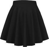 2026 Minimalist Summer Pleated Mini Skirt for Women Casual Flowy High Waisted Short Skirt Minimalist Daily Casual Outfit