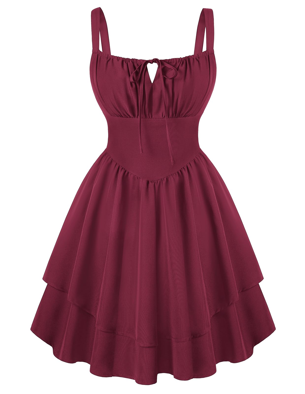 Youth 2026 Summer Corset Mini Dress For Women Teens Ruffle Sundress Graduation Homecoming Party Dress