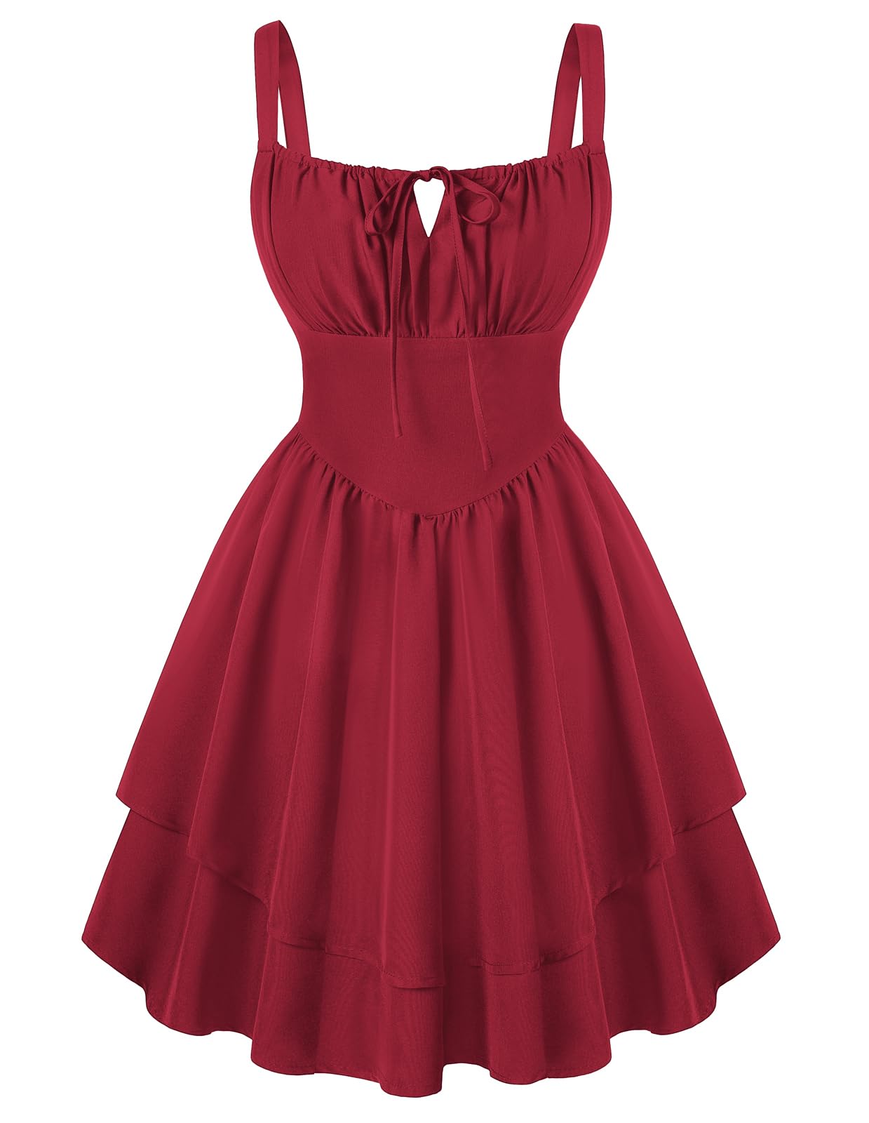 Youth 2026 Summer Corset Mini Dress For Women Teens Ruffle Sundress Graduation Homecoming Party Dress
