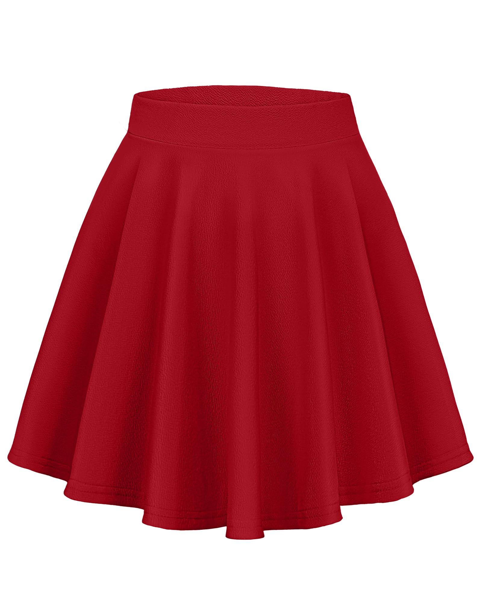 2026 Minimalist Summer Pleated Mini Skirt for Women Casual Flowy High Waisted Short Skirt Minimalist Daily Casual Outfit